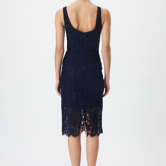 Bardot Adeline Midi Dress Black NWT - Picture 3 of 8